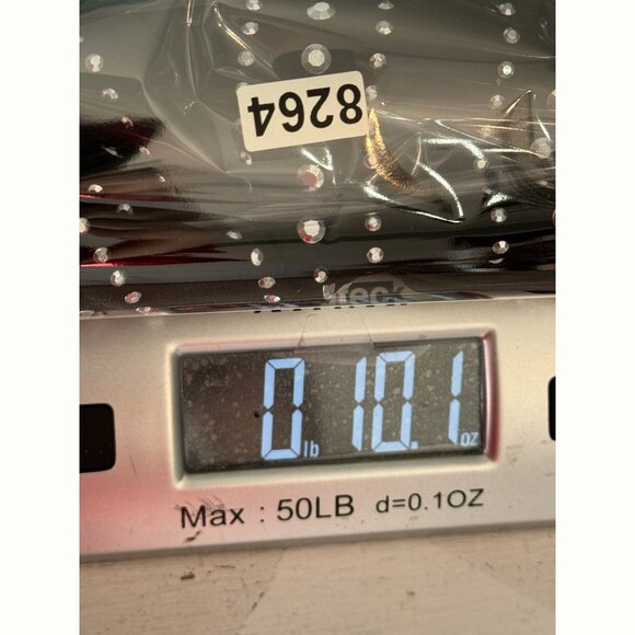 Alfani Womens Rhinestone Studded Evening Top Sz 14 Black Flare Sleeve Whimsigoth - Picture 7 of 7